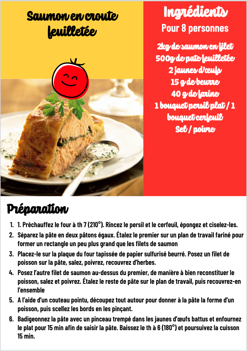 Bon D'ici recette QR code
