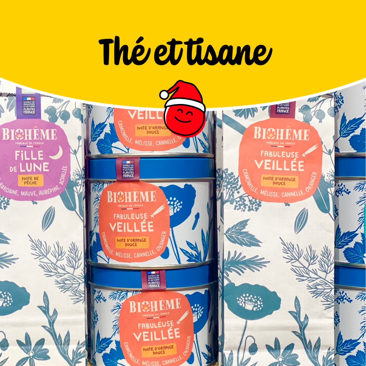 Bon D'ici Panier Noël