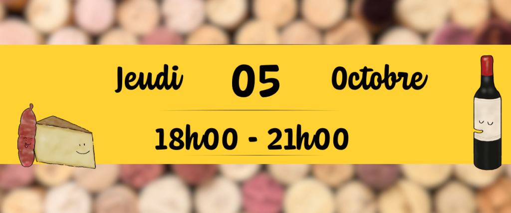 Jeudi 5 Octobre
18h-21h
